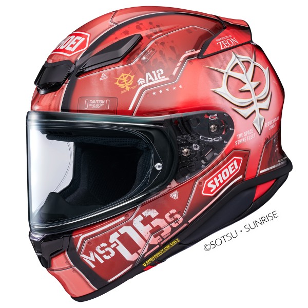 Shoei Shoei nxr2 ms-06s char's zaku ii tc-1 xx-small helmet